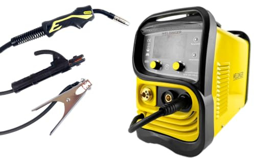 WELDINGER MEW 200 SYN eco synergischer MIG-MAG-Schweißinverter 2T/4T Spot 200 A