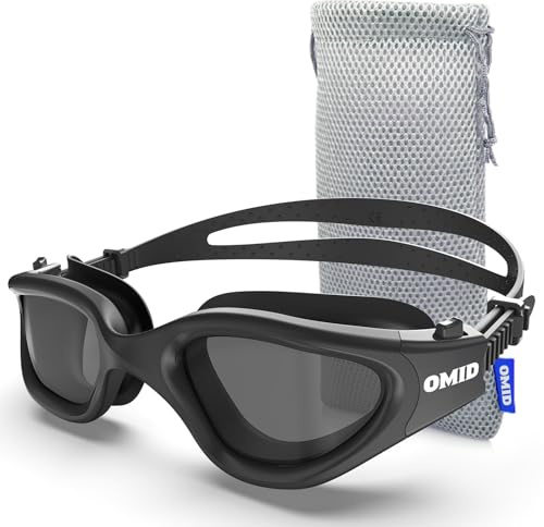 OMID Schwimmbrille, P2 Komfortable Anti-Fog Schwimmbrille für Männer Frauen Erwachsene Jugend