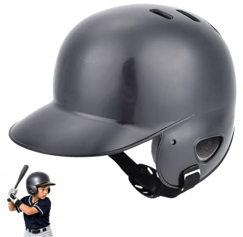 Lvifloae Sport Baseball Schlaghelm Schutzausrüstung mit Riemen für Erwachsene Kinder Teenager Schlaghelm Helm