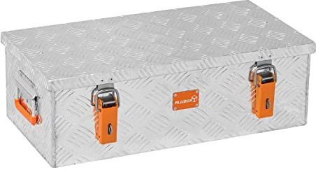 alubox Werkzeugkiste Riffelblech ABX-RL36 Aluminium 1,5mm Werkzeugkiste leicht und robust 36 Liter