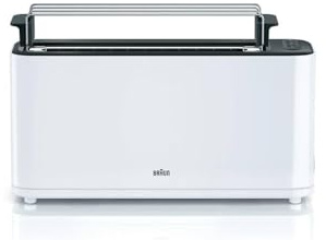 Braun HT 3110 WH Toaster, Weiß