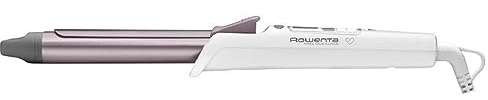 Rowenta CF3460 Premium Care Precious Curls Lockenstab | 3 Pflegeprogramme | Eingebauter Timer Für Sicheres Lockenwickeln | Übersichtliches LCD-Display | 25-Mm-Durchmesser | Automatisches Abschalten