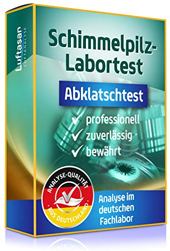 Schimmeltest Abklatschtest für die Wand – Probenahme-Set für Laboranalyse
