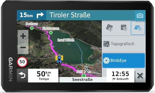 Garmin zūmo XT, Motorrad-Navigationsgerät | 5,5 Display, All-Terrain-Navigation, Touren-Routing, vorinstallierte Karten, regenbeständig