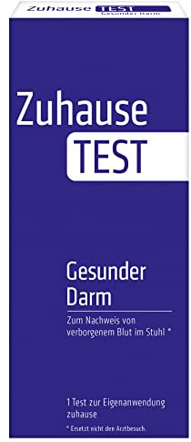 NanoRepro ZuhauseTEST Gesunder Darm – FOB Stuhl-Schnelltest | Fäkal okkultes Blut (FOB), Stuhltest, Zuhause anwendbar, Darmvorsorge, einfache Anwendung, schnelles Ergebnis