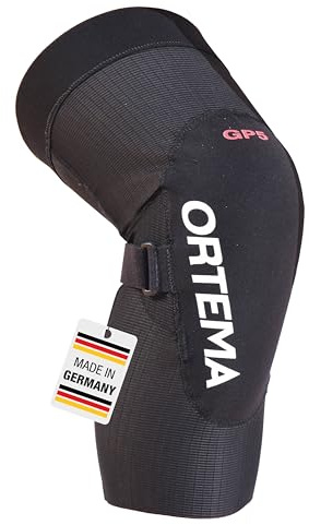 ORTEMA GP 5 Knieprotektor, Kindergröße (Level 2) - Premium Knieschützer im schlanken, weichen und flexiblen Design - für MTB/Enduro/Freeride/Downhill