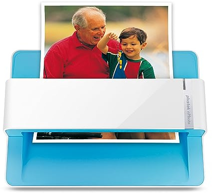 Plustek Foto-Scanner – ePhoto Z300 German Design Award 2018, scannt 4x6 Fotos in 2 s, automatische Ausrichtung und CCD-Sensor. Unterstützt Mac und PC.