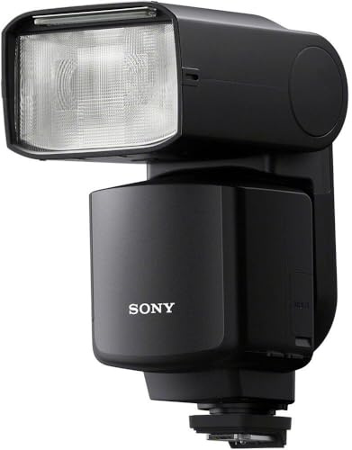 Sony HVL-F60RM2 | Externer Blitz mit kabelloser Funksteuerung (GN60-Leistung. Mehrfachblitz, High-Speed-Blitz, 10 BPS, Quick Shift Bounce), Schwarz, HVLF60RM2.CE7
