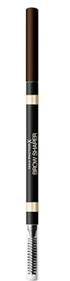 Max Factor Brow Shaper in 30 Deep Brown – Augenbrauenstift mit Bürste – Präzises & einfaches Definieren der Augenbrauen, 1 Stück (1er Pack)