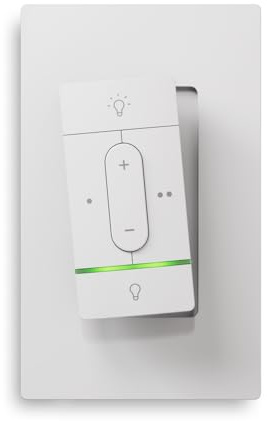 Nanoleaf Sense+ Smart Lichtschalter (ohne Installation) für Nanoleaf Smart Lights, Bewegungs und Tageslicht-Sensoren, Konfigurierbare Buttons, Tragbar Fernbedienung, Dimmer Schalter