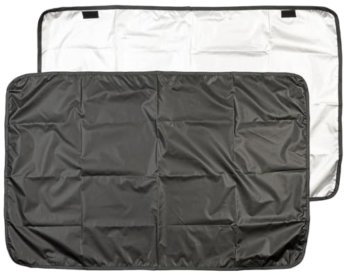 Lescars Sonnenblende: 2er-Set Universal-Auto-Sonnenschutz, mit Magnet-Fixierung & UV-Schutz (Sonnenschutz Auto Heckscheibe, Kinder, Golf)