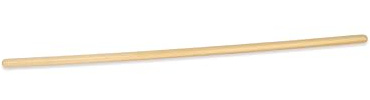 KAWANYO – Holz Gymnastikstab 100 cm zur Motorikförderung, Muskelstärkung & zum Gleichgewichtstraining – Turnstab für Gymnastik, Therapie & Sport – Holzrundstab Trainingsstab