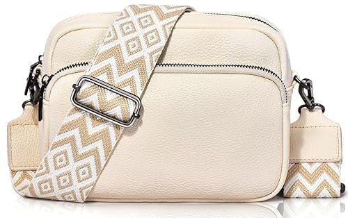 GASSDA Umhängetasche Damen Kleine Handtasche Damen PU Leder Crossbody Bag Moderne Taschen mit Abnehmbarem Schultergurt