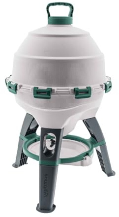 horizont Hühnertränke Optimus 25 L für bis zu 25 Hühner, inkl. Ersatztrinkschale, Zweiteiliger Wassertank - Geflügeltränke - Automatische Tränke - Wasserspender