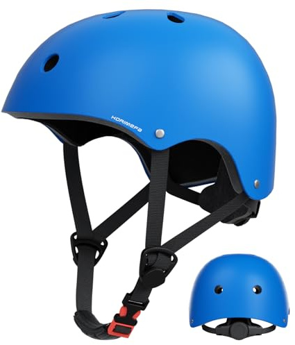 KORIMEFA Kinder Helm Fahrradhelm Skaterhelm für 46-58cm | Für Kleinkind Jungen und Mädchen, Mehrsport: Inliner, Fahrrad, Skateboard, Atmungsaktiv, Leicht & Sicher