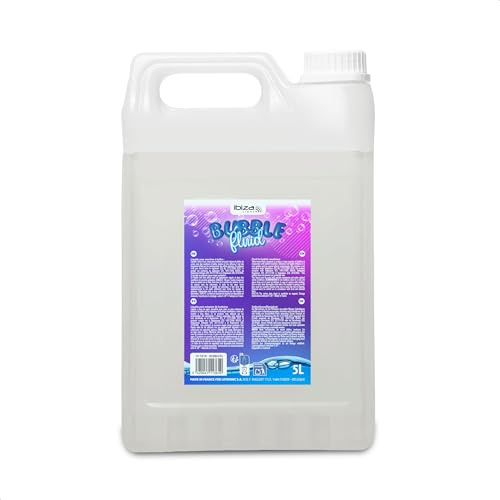 Ibiza - BUBBLE5L - Flüssigkeit für Seifenblasenmaschine - 5 Liter