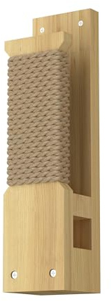 MR Makiwara Wandhalterung, 45,7 x 11,4 cm, traditionelles Makiwara-Board, Schlagpolster, professionelles Makiwara-Boxbrett, Klöppel-Halterung