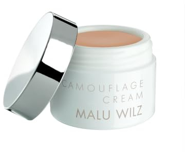 Malu Wilz Camouflage Cream Nr. 03 Caramel Luxury 6g I Camouflage Make up stark deckend I Wasserfeste Concealer Creme für jeden Hauttyp I Zum Abdecken von Tattoos und Hautanomalien