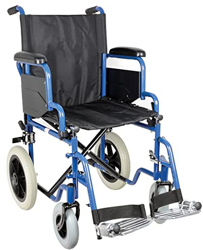 Gima – Rollstuhl Essex, 46 cm, Schwarz , 1