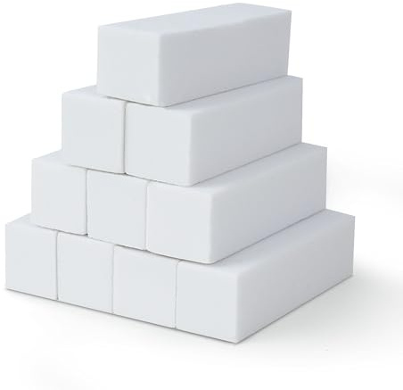 Set mit 10 Nagelfeile Nagel polierblöcken, Buffer für Nägel Art Tips, professionelle Polierfeile zum Schleifen von Acryl-oder natürlichen Gelnägeln, 4 waschbare Seiten für Maniküre