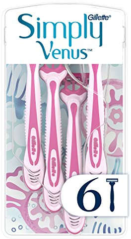 Gillette Simply Venus 3 Einwegrasierer Für Frauen, 4+2-Pack