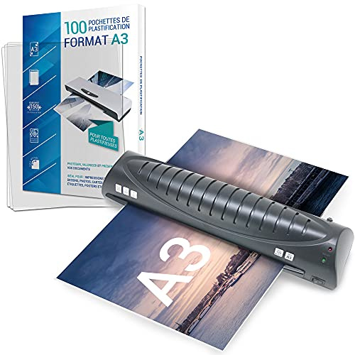 Texet a78211 – 29 V Laminiergerät Pro mit 100 Blatt A3 schwarz
