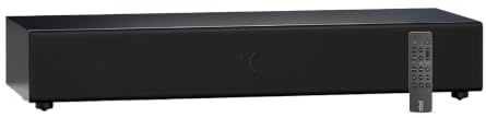 Nubert nuPro AS-3500, schwarz, Soundbar vollaktiv mit HDMI eARC & aptX HD | Vollaktive Soundplate mit 2x 3-Wege-System, 240 W Impulsleistung, Voice+, Dolby Digital, DTS & Bluetooth 5.0