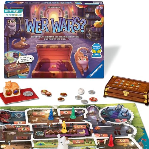 Ravensburger Kinderspiel 23494 - Wer War's? Gesellschafts- und Familienspiel, für Kinder und Erwachsene, Kinderspiel des Jahres, ab 6 Jahren, für 2-4 Spieler