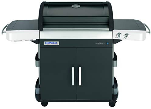 Campingaz Gasgrill 3 Series RBS LX mit Keramikbrennern, großer Grillwagen mit Deckel-Thermometer, InstaClean Reinigungssystem und Culinary Modular System