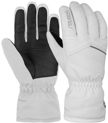 Reusch Winterhandschuhe für Damen | warm, wasserabweisend & atmungsaktiv | windabweisende Skihandschuhe mit langer Stulpe & Softshell, für Alltag, Freizeit & Wintersport, Größe 6-8,5, Marisa