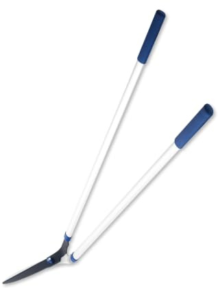 Spear & Jackson 4867RS Rasenschere, 230 mm C50-Stahlklingen, lange Griffe | PTFE-beschichtete Klingen, rutschfeste Griffe mit weicher Oberfläche zum Rasenschneiden im Stehen, Razorsharp Advantage Serie