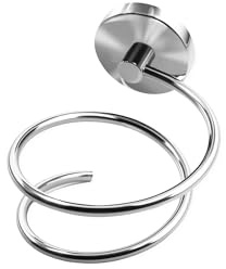 SWETON Haartrocknerhalter/Fönhalter robustem 304 Edelstahl Chrom, Badzubehör zur Wandmontage