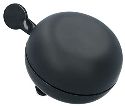 Dresco Fahrradklingel Ding Dong Classic, Schwarz, 8 cm