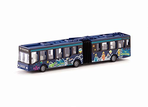 Siku 1617, Gelenkbus, Metall/Kunststoff, Multicolor, Vielseitig einsetzbar, Spielzeugfahrzeug für Kinder
