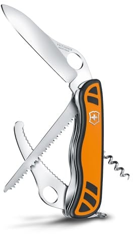 Victorinox Schweizer Taschenmesser, Hunter XTM, Multitool, Swiss Army Knife 6 Funktionen, Einhand-Feststellklinge, Korkenzieher, Holzsäge