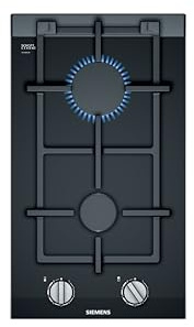 Siemens ER3A6BB70D iQ700 Domino-Gaskochefeld (autark), 30 cm breit, Gas-Kochstelle mit stepFlame Technology zur präzisen Steuerung der Flamme in neun Stufen