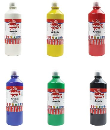 Scola Artmix 6 x 600 ml Anstrich, farblich sortiert