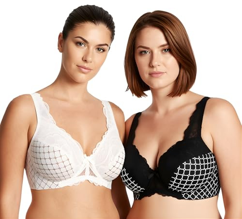 Curve Muse Minimizer BH Ungefüttert Bügel- x2 | Bedruckt, Nylon, Elasthan