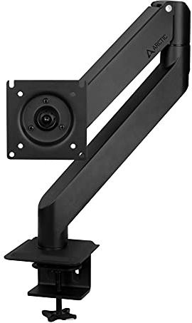ARCTIC X1-3D - Monitorarm mit Gasliftarm für einen Monitor, Monitor Halterung für bis zu 40″/43″ Ultrawide, bis 10 kg/22 Ibs, mit Kabelmanagement, neigbar, schwenkbar, höhenverstellbar - Schwarz