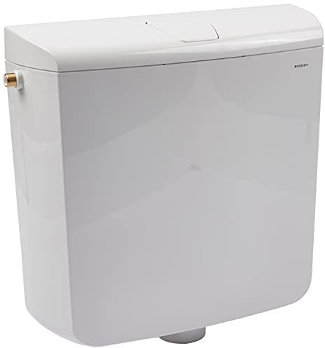 Geberit SCACAS0010CA AP110 Spülbox, Stopptaste, 9 l, Weiß