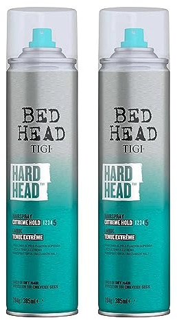 2er Set: TIGI Bed Head Extra Hard Haarspray 385 ml