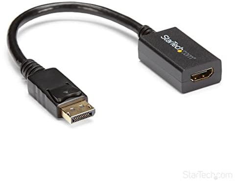StarTech.com DisplayPort to HDMI Video Adapter Converter - Video- / Audio-Adapter - DisplayPort/HDMI - DisplayPort (M) - HDMI, 19-polig (W)