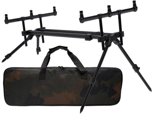 Angel-Berger Magic Baits Luxus Rod Pod Verschiedene Modelle mit Tasche