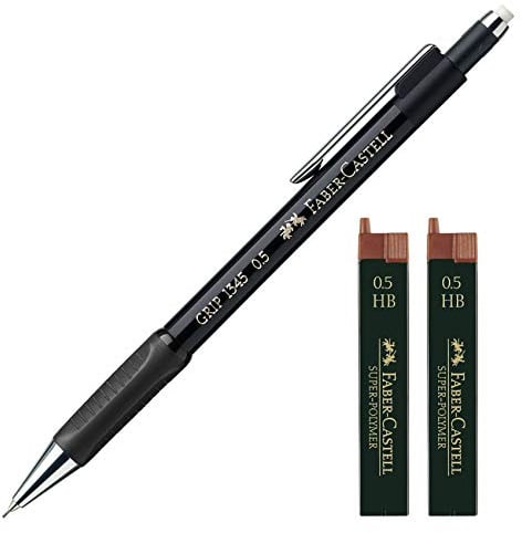 Faber-Castell 1345 - Druckbleistift Grip, Minenstärke: 0,5 mm
