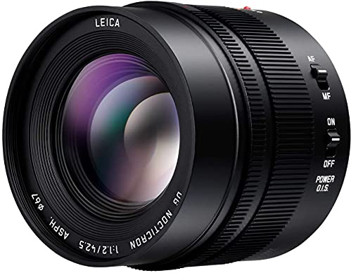 Panasonic H-NS043E LEICA DG NOCTICRON 42,5 mm/F1.2 ASPH. Objektiv, dualer Bildstabilisator Dual I.S., schwarz
