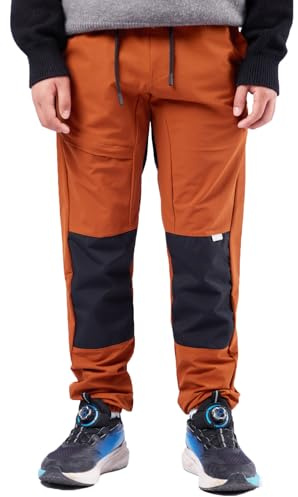 CALBOUNT Jungen Wanderhose Kinder Wasserdicht Trekkinghose Elastische Taille Outdoorhose