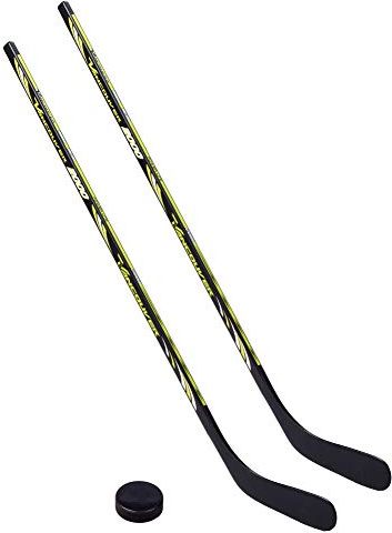 Vancouver 2 x Eishockeyschläger 2000-100 cm, Kids Plus 1 Puck