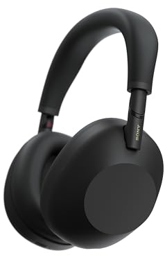 Sony WH-1000XM6 Flaggschiff kabellose Noise Cancelling Kopfhörer | Over-Ear, Bluetooth, Hi-Res Sound, faltbar, strapazierfähiges Gehäuse, 30h Akku im ANC-Modus, iOS & Android – Schwarz