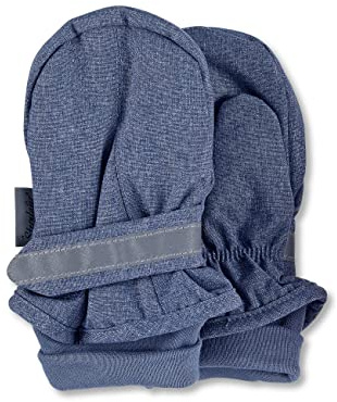 Sterntaler Fäustel für Kinder, Handschuhe, Wasserabweisend und reflektierend, Alter: 12-18 Monate, Größe: 1, Blau