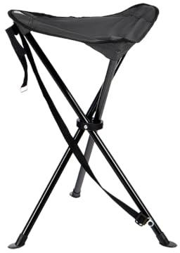Bo-Camp - 3-Fuß-Hocker - Deluxe - Anthrazit - 55 cm - Anthrazit